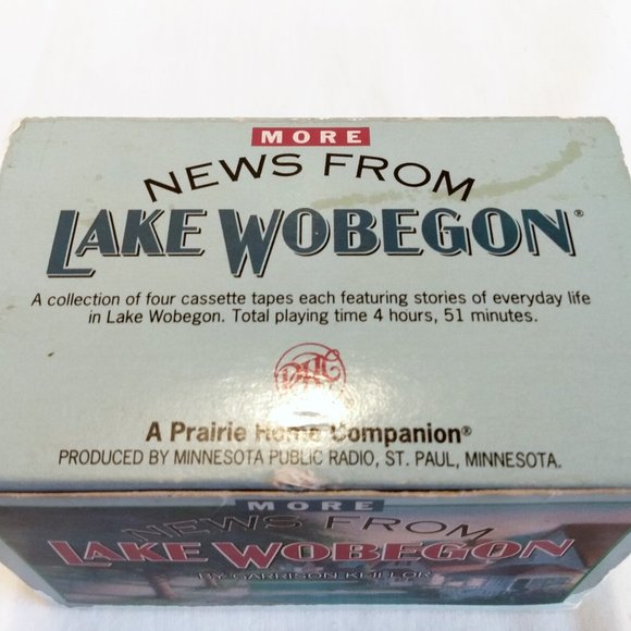 Vintage-More News from Lake Wobegon by Garrison Keillor-4 Cassette Tapes-1989 - Picture 11 of 11